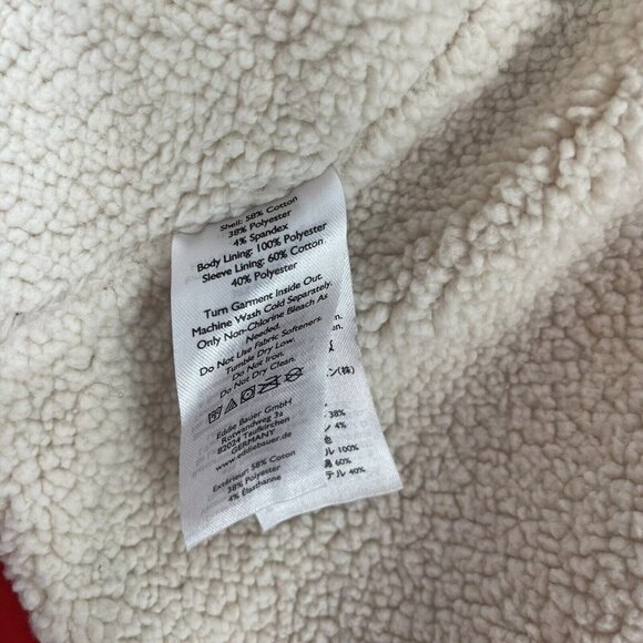 Eddie Bauer Red Fleece Sweater Size XS - Picture 9 of 10